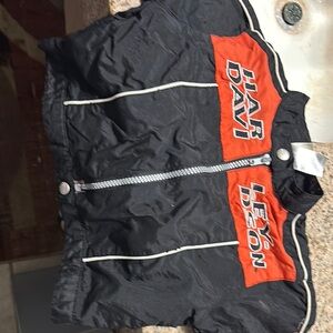 Harley-Davidson Kids Black and Red Jacket